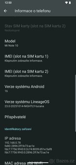 Xiaomi Mi Note 10 LTE 128GB - 6