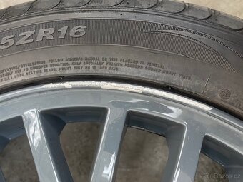 Prodám letní sadu kol R16 + pneu - 6