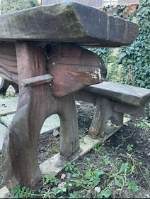 Masivní dřevěné sezení - 6