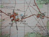 Vojenská profesionální tajná mapa ČSLA Bedněves 1:25 - 6