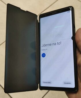 Samsung Note 9 DS 6..4" 6/128 + dotykové pero + flip obal - 6