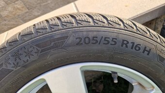Kola DEZENT 7JX16HET40, 5X112 včetně 4ks zimních pneu. - 6