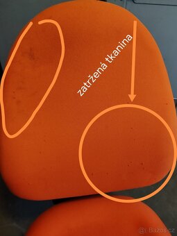 Otočná polohovatelná kancelářská židle - 6