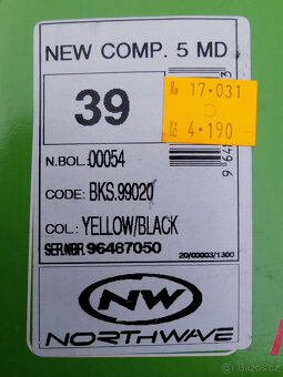 Dámské cyklistické tretry NorthWave vel.39 - 6