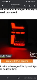 Vw T5.1 zadni full led tunning světla - 6