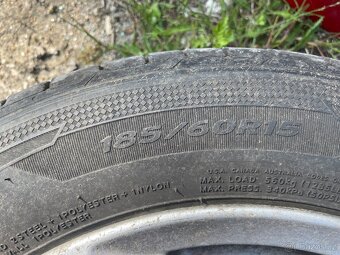 Alu kola na Renault Clio R15 + letní pneu 185/60 R 15 - 6