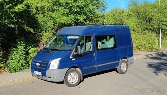 Transit T350 2.2TDCi L2H2, 6 míst, STK 6/27, klima, zahrádka - 6