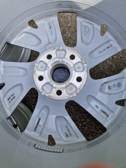 5x112 r17 et46 alu disky kola volkswagen golf 8 škoda 17 vw - 6