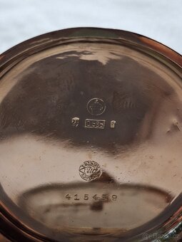 Zlaté kapesní hodinky IWC - 6