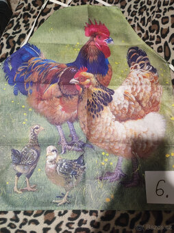 Slepičky,kohouti,kuřátka -- Zástěry - 6