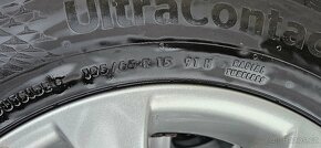 Kola 5x120 letni pneu Continental UltraContact 195/65/R15 H - 6
