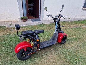 Leramotors Scooters C2 1500W - červená (nová 40km) - 6