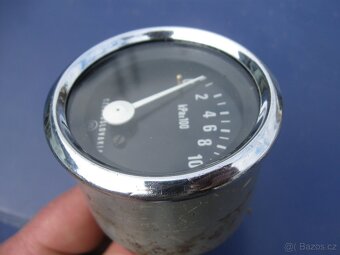 Tlakoměr 0-10 kg/cm2 PAL Czechoslovakia Škoda 110R, Avia,Zet - 6