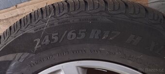 Prodám originál 17" sadu ALU kol Amarok - 6