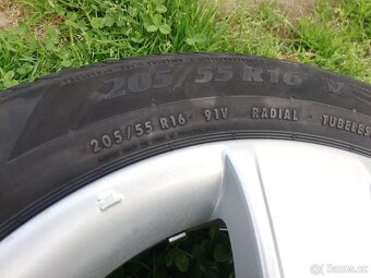 alu VW Touran,Golf VI,Golf V,Octavia II, letní 205/55 R16 - 6