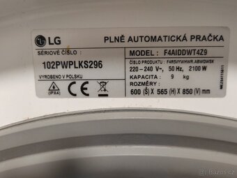 Sušička LG 9 kg + pračka LG 9 kg - 6