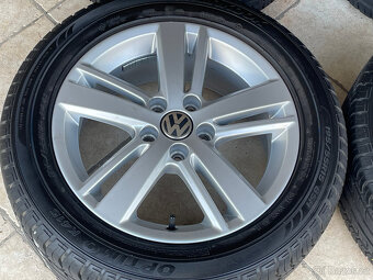 Alu kola 5x100 original Volkswagen Polo 195/55 R15 - 6