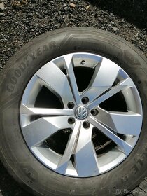 VW Touareg III original alu.kola 18" 760601025A - - 6