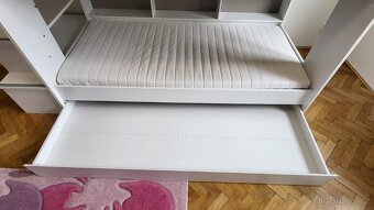 Dětská patrová postel Swan s úložným prostorem - 6