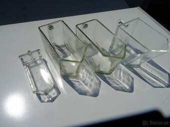 Skleněné zásuvky do kredence Retro , - 6