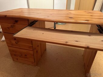 Masivní psací stůl 120x60cm - 6