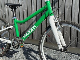 Dětské kolo woom 4 - 20", zelená - 6