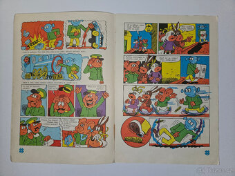 Čtyřlístek č.7 Velké dobrodružství čtyřlístku - Orig. 1970 - 6