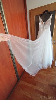 Romantické svatební šaty - 6