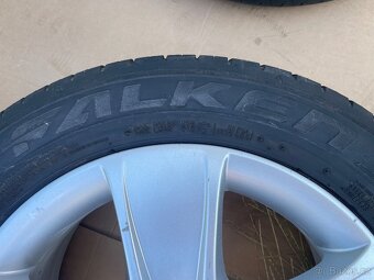 Alu kola 5x112. r16.Letní pneu 205/55/16.Škoda,Vw,Audi,Seat. - 6
