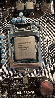 MSI H110M PRO-VH + i3-6100 (2C/4T) - 6