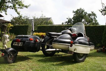 Jawa 350 + sidecar + vozík PAV - 6