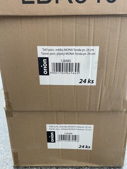 Nádobí - talíře, misky, příbory, skleničky - NOVÉ - 6