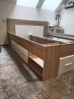 Postel 200x160 s úložným prostorem - 6