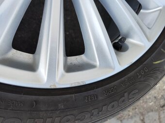 17"alu sada 5x108 origo Ford Focus 3 C-Max 215/50 TPMS - 6