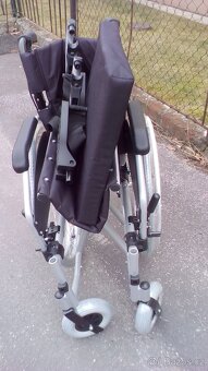 INVALIDNÍ VOZÍK-45 a 50cm -ZADNÍ BRZDY-ZASÍLÁM PO ČR - - 6
