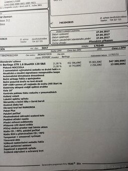 Prodám Citroen Berlingo  XTR 88 kw 1.6 Hdi koupeno v ČR - 6