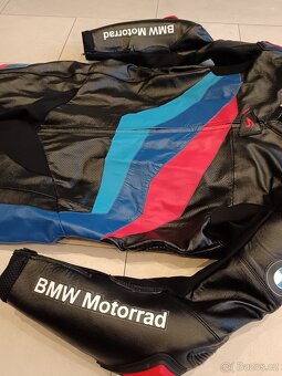 BMW M-Pánská kožená moto kombinéza, jednodílná - 6