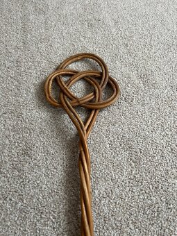 Staré, malé klepadlo na koberce, prakl, 61 cm - 6