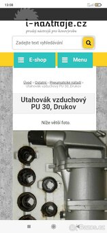 Utahovák pneumatický Drukov PU30 a UV 30/24 - 6