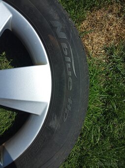 Prodám sadu alu kol Octavia, Fabia, Rapid - 6