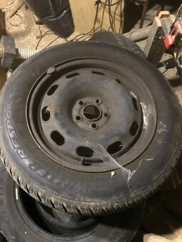 Kola disky zimní pneumatiky 195/65 R15 ze Škoda Octavia I - 6