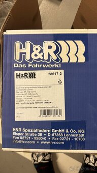 H&R pružiny pro Octavia 4 NX, 4WD, Golf 8 R Variant, ... - 6