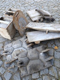 Forma na staré tvárnice, staré ztracené bednění - 6