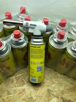 Plynový hořák + 4xkartuš - 6