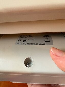 Infrazářič Eta 1200W - 6