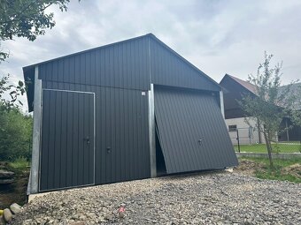 Plechová garáž 6x5m - 6