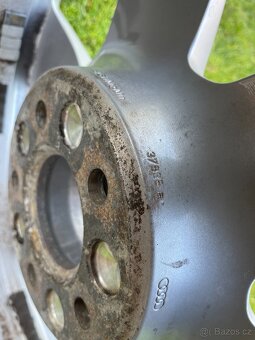 Audi r17 5x112 + letné pneu - 6
