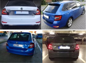 zadní LED světla FABIA III. - montáž / prodej, NOVÉ - 6