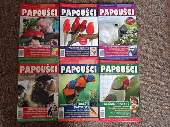Časopis Papoušci (2011,2014,2015,2017,2021,2023,2024) - 6