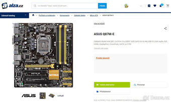Deska ASUS Q87M-E, socket 1150, plně funkční - 6